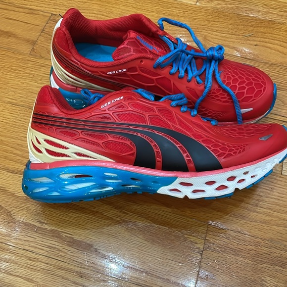 PUMA BIOWEB RED RUNNING - Picture 13 of 14